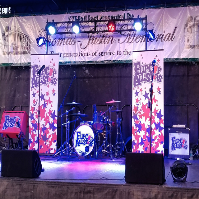 Custom Design Band Backdrop,Stage Scrims,Wall Flags