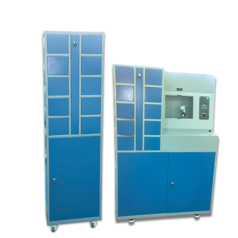 Factory High Quality Electronic Keyless Transport Self Service Storage Locker Smart Double Side Mini Lockers