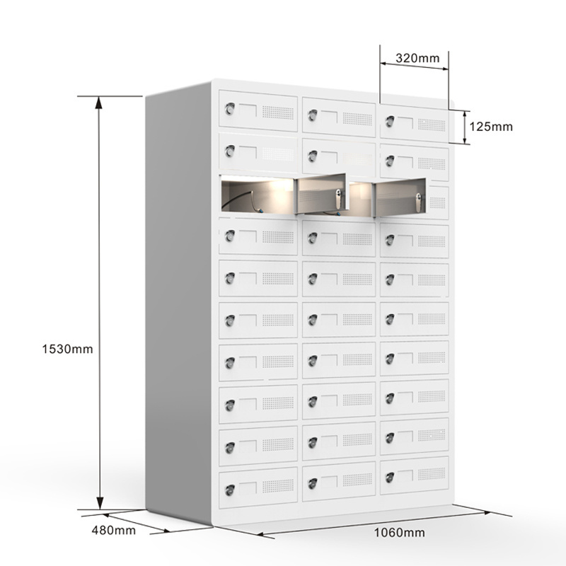 USB electronic box Fast Phone Charging Locker Cabinet Cell Phone Power Station Charging Vending Machine