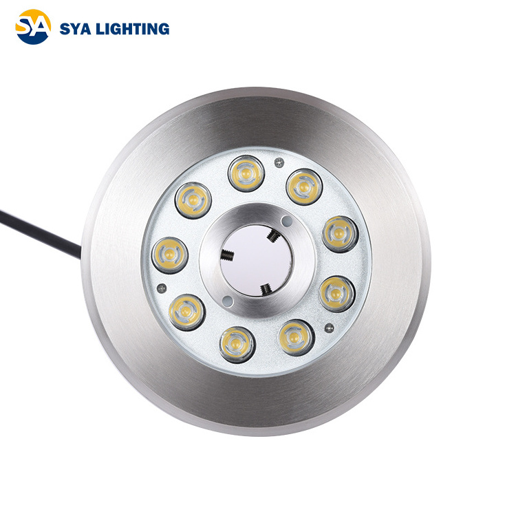 SYA-501 Wholesale AC DC 12V 24V IP68 Outdoor led circle fountain lamp ring led fountain lamp