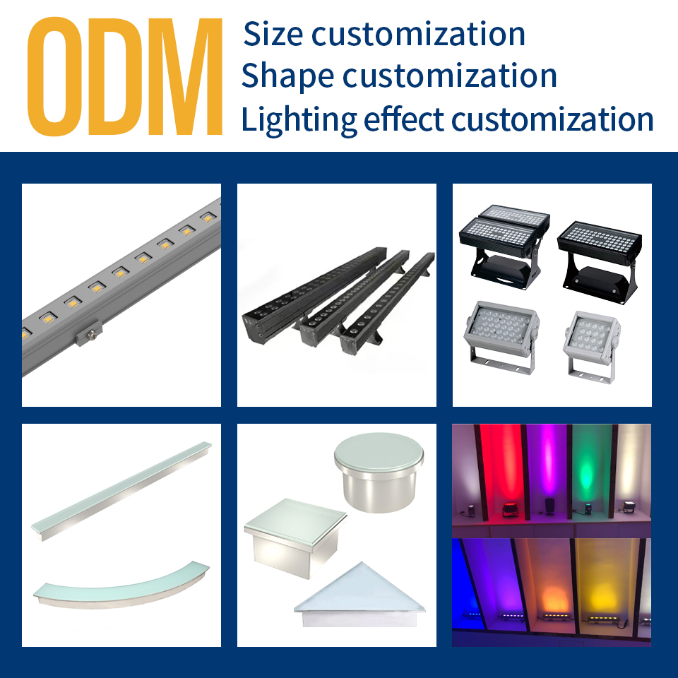 SYA-902 Hot sale Commercial line light for building L1000*W23*H23mm Longer life span remote control LED strip lamp