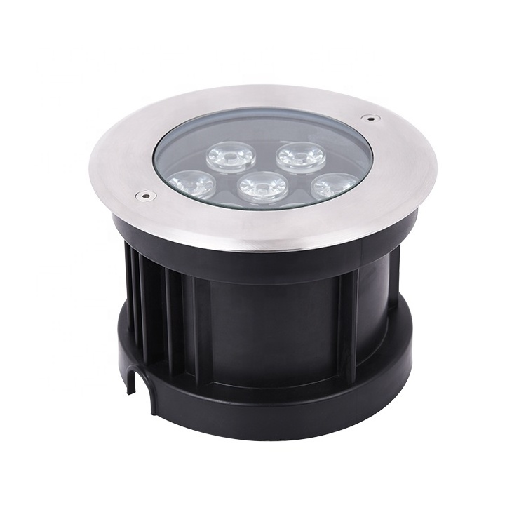 7W IP67 waterproof outdoor Inground Recessed Adjustable under ground driveway light LED Ground Underground Lights