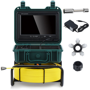 Engineering 9 Inch Hd Color Lcd Screen 23 Mm Diameter Camera Pipe &Wall System Endoscpe Underground Well Inspection Tube Camera