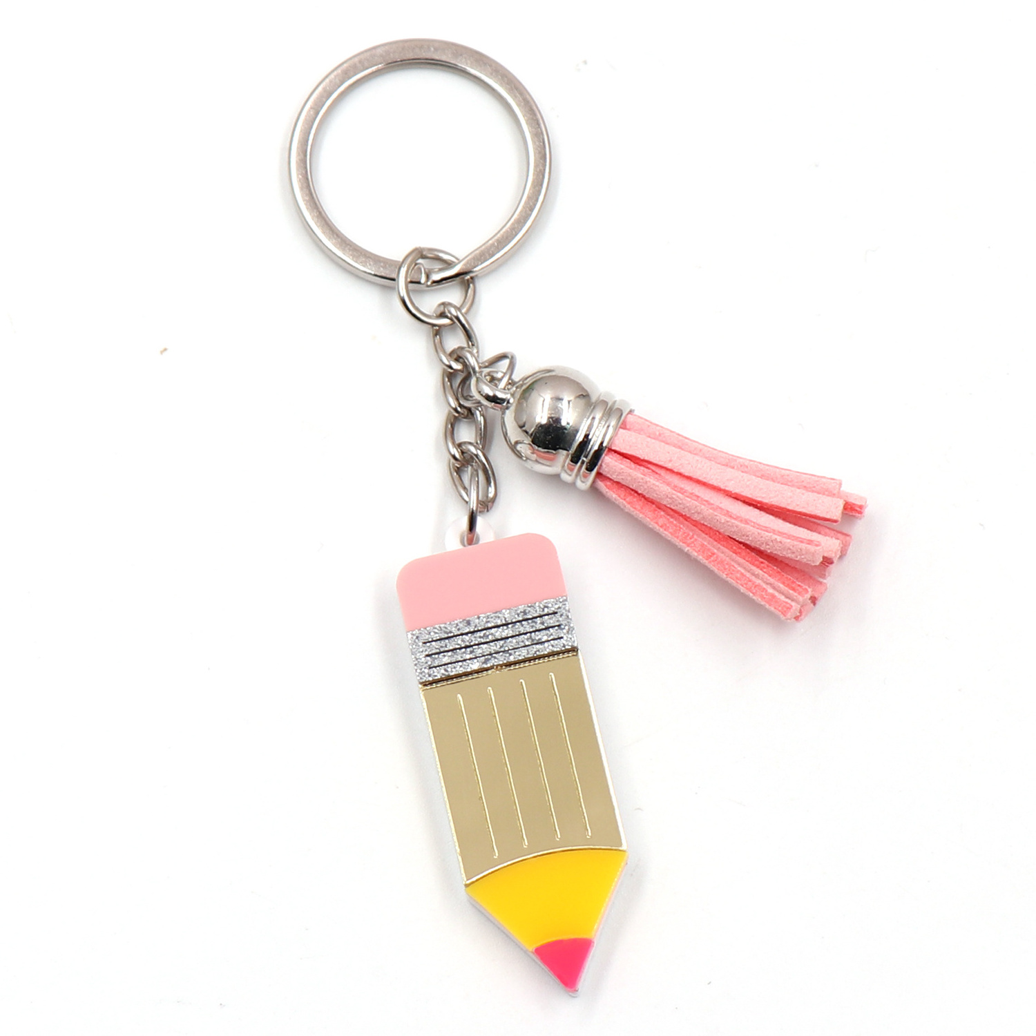 Customized Syasibo jewelry KHS295KH1245 New product CN Pencil TRENDY Teacher Gift Acrylic Keychain