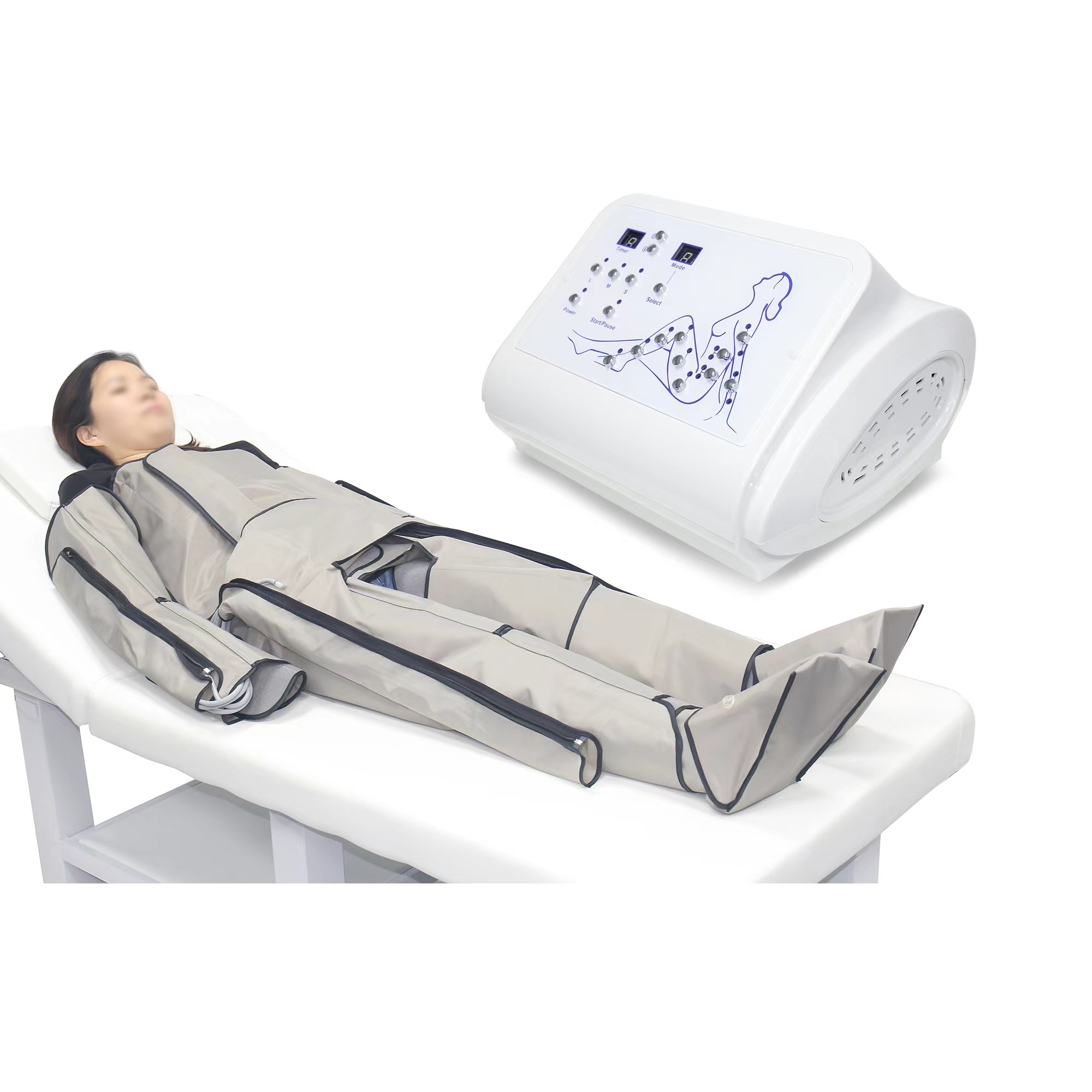 Professional pressotherapy lymphatic drainage detox cellulite reduction pressoterapie slimming machine maquina de presoterapia