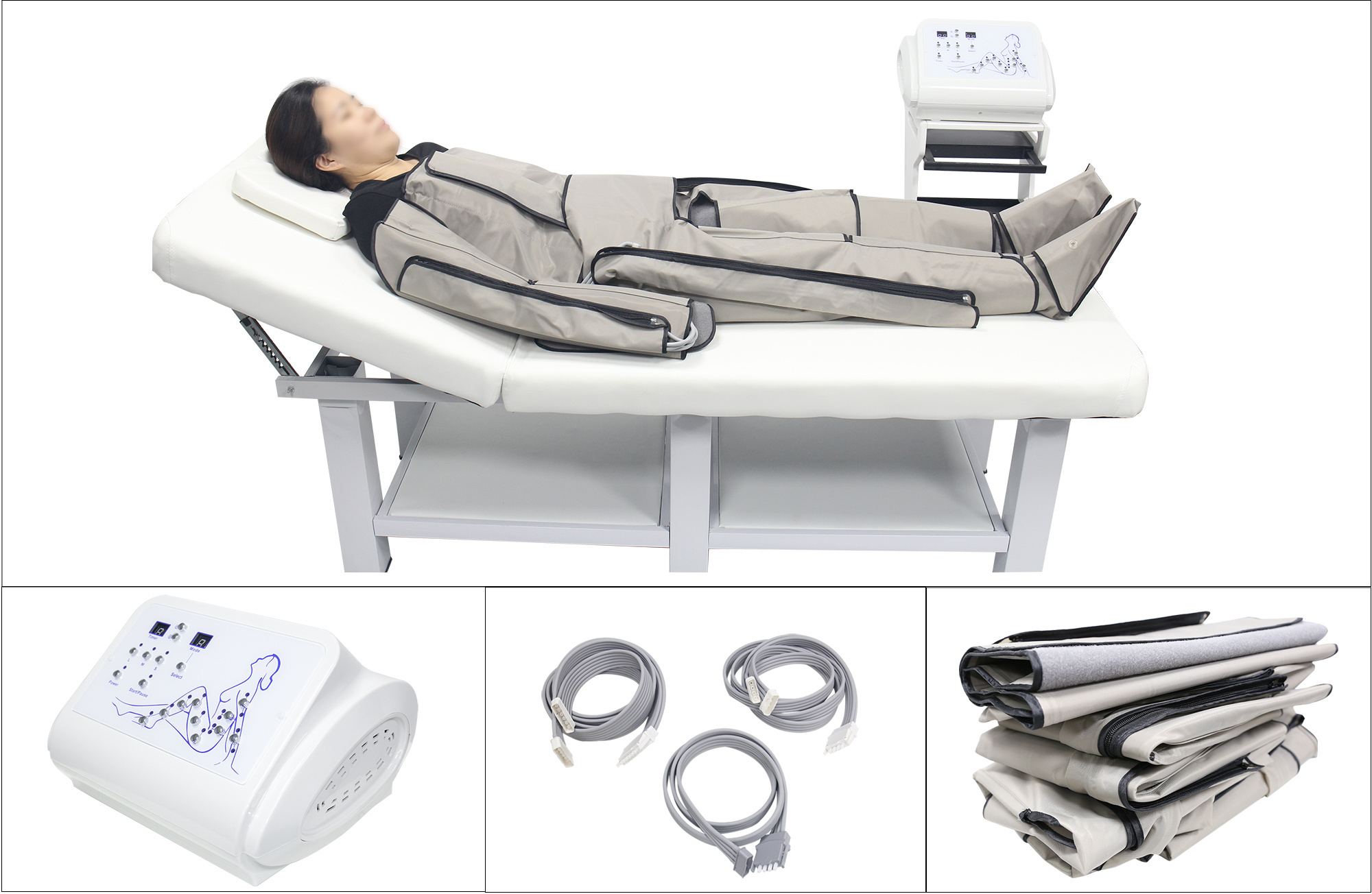 24 airbags pressoterapia pressotherapy machine lymph drainage  Air pressure therapy  slimming weight loss beauty salon equipment