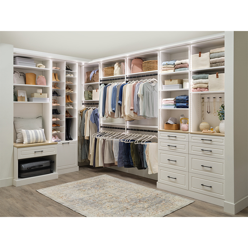 Design your own wardrobe custom closet linen storage cabinet