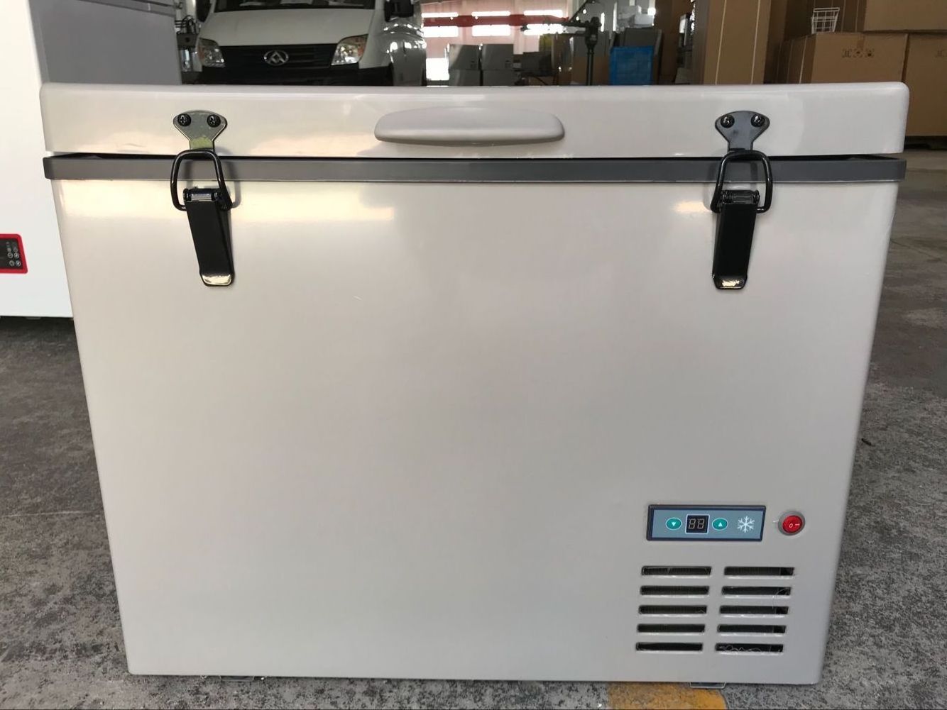 80L DC 12V 24V compressor portable freezer camping fridge