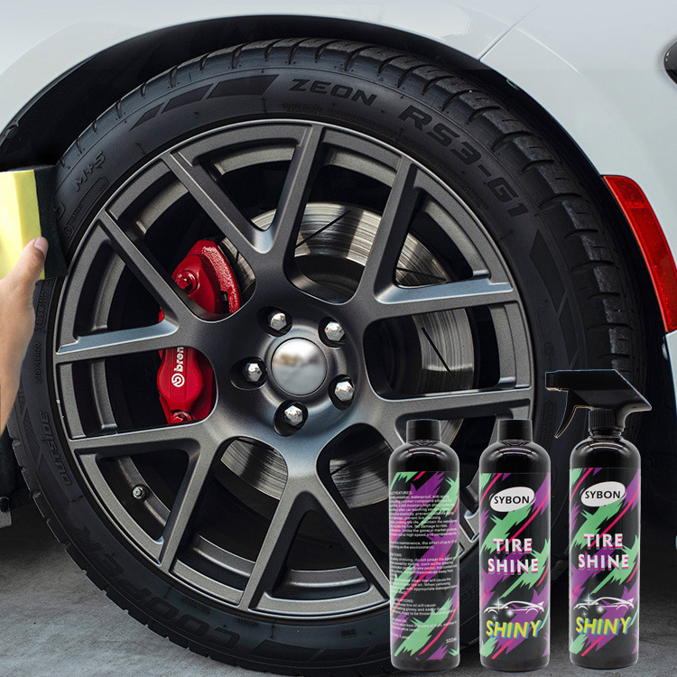 Silicon Tire Shine Gloss Wholesale Car Detail Tire Shine Tire Polish Shine Limpiador Llantas