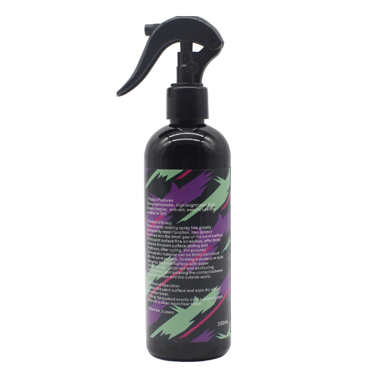 Ceramic Coating Spray for Cars Professional-Grade Protective Sealant Polish for Cars, RVs, Motorcycles, Boats, and ATVs