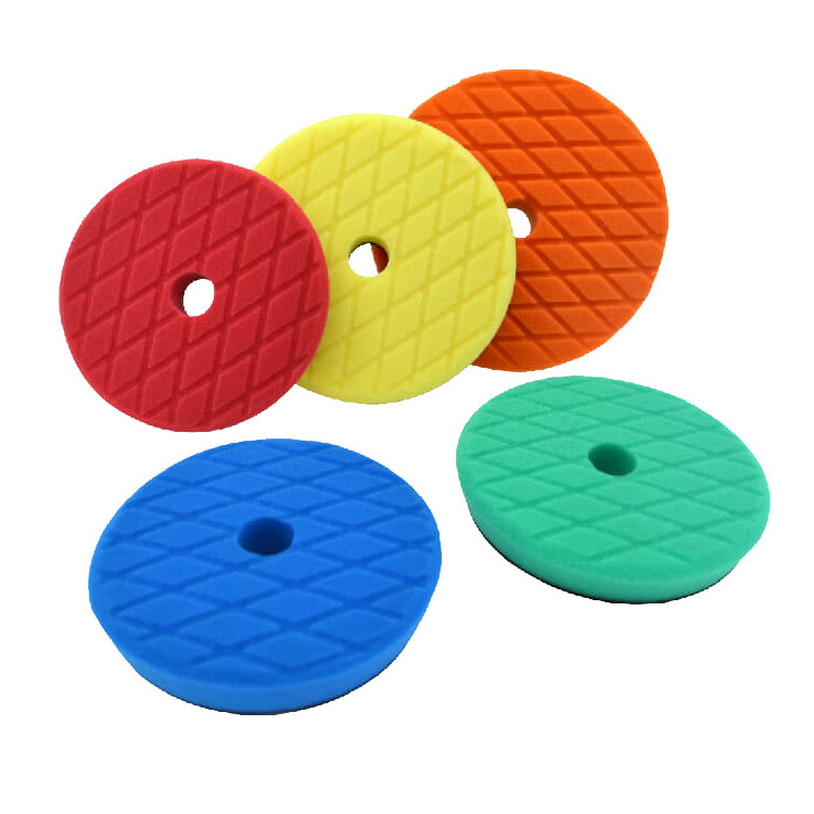 Imported Sponge Coarse Medium Cutting Pad 5 Inch Car Polishing Foam Pad Detailing Buffing Pad