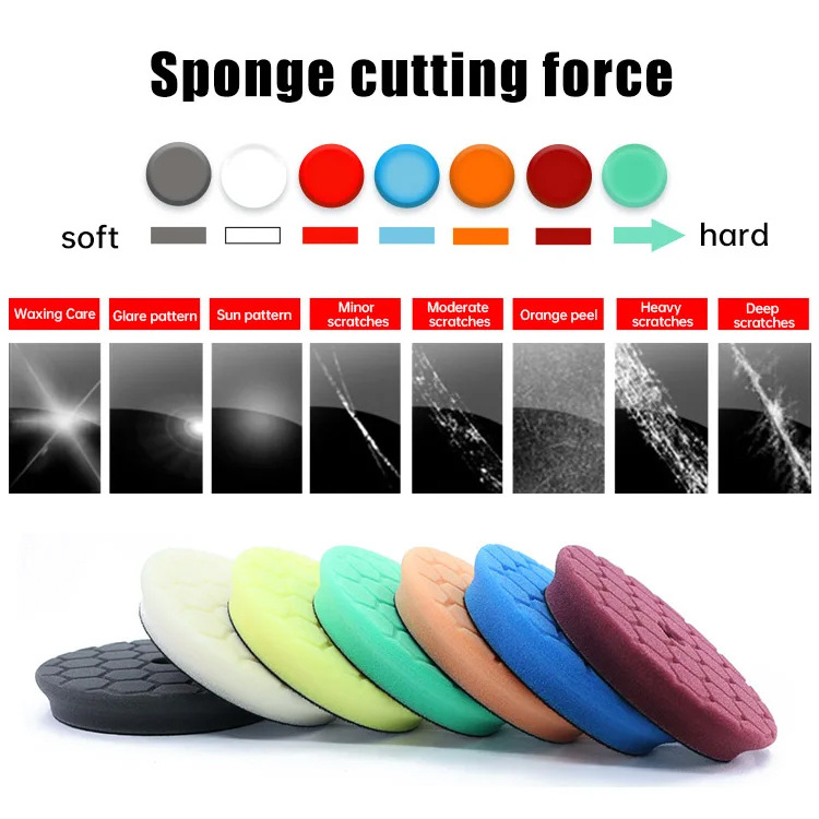 Backing Plate Sponge Buffing Polishing Pad Car Polishing Pads