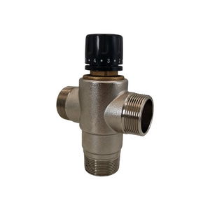 China manufacturer 1-1/2" DN40 Control valve 3 way thermostatic mixing valve shower thermostatic mixing valve