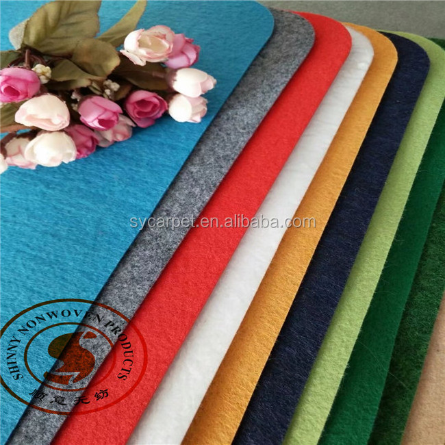 event carpet non woven felt needle punched exhibition carpet tiles