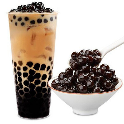 Bubble Tea Most Popular Topping Strawberry Flavor Popping Boba Bubble Tea Ingredients