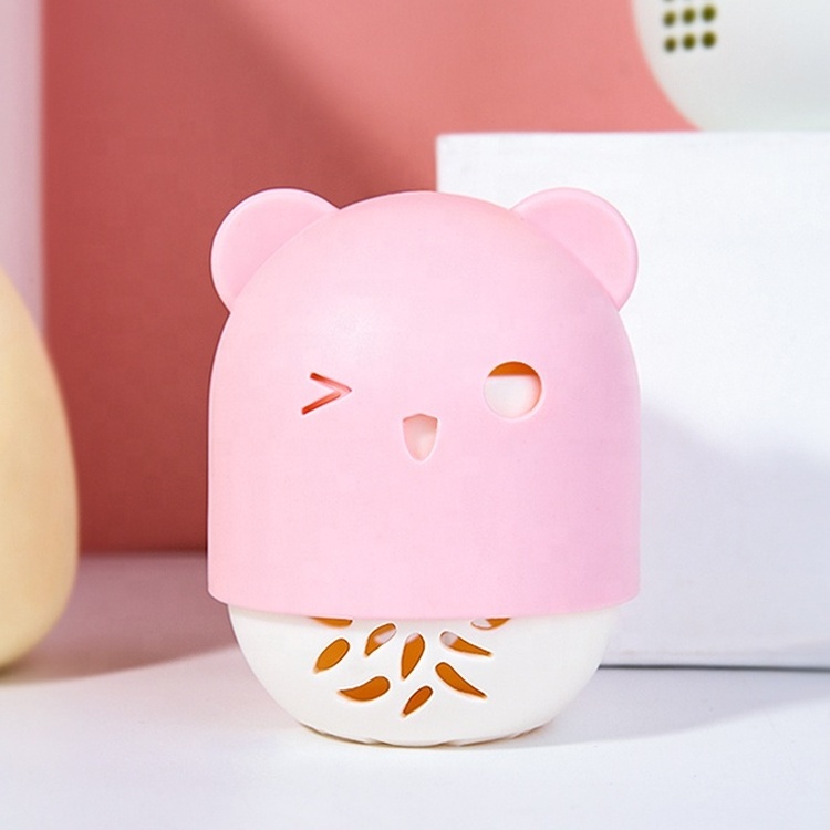 Lameila New Design Holiday Gift 5in1 Beauty Make Up Sponge Blender Holder Mini Cute bear Cosmetic Makeup Sponge Sets A80151