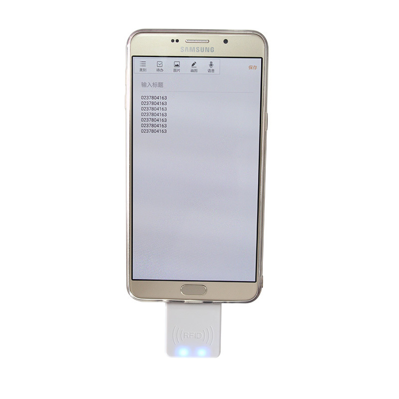 Android Mobile Phone Reader 13.56MHZ 15693 card Reader