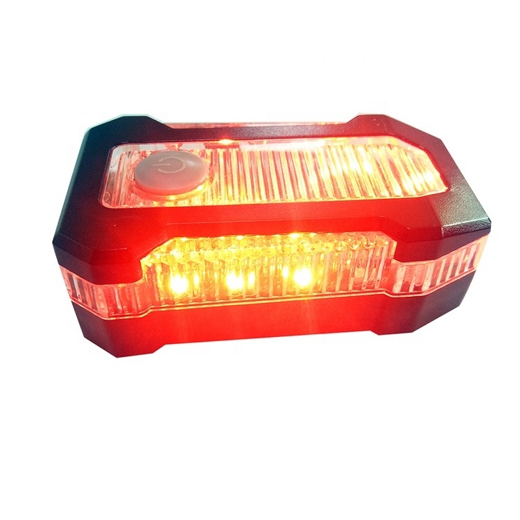 Traffic law enforcement warning light with flashlight LED strobe shoulder light shoulder lamp