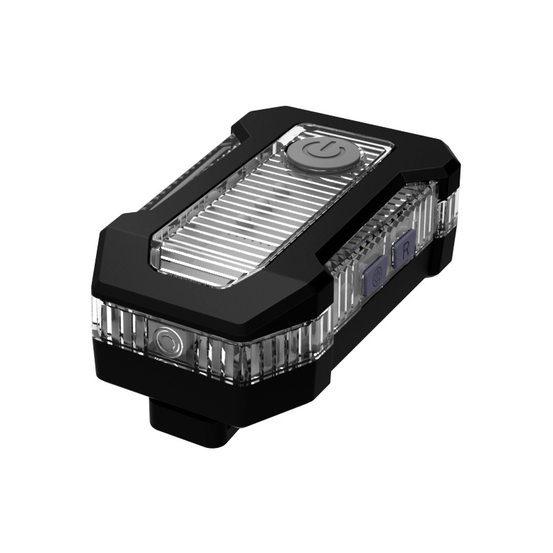 Dean patrol heavy duty casing ip67 waterproof magnetic charging interface clap control strobe led warning shoulder light