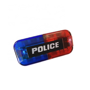 OEM IP68 Factory Wholesale Rechargeable Shoulder Mounted Red Blue Strobe Traffic Strobe Warning Shoulder Light