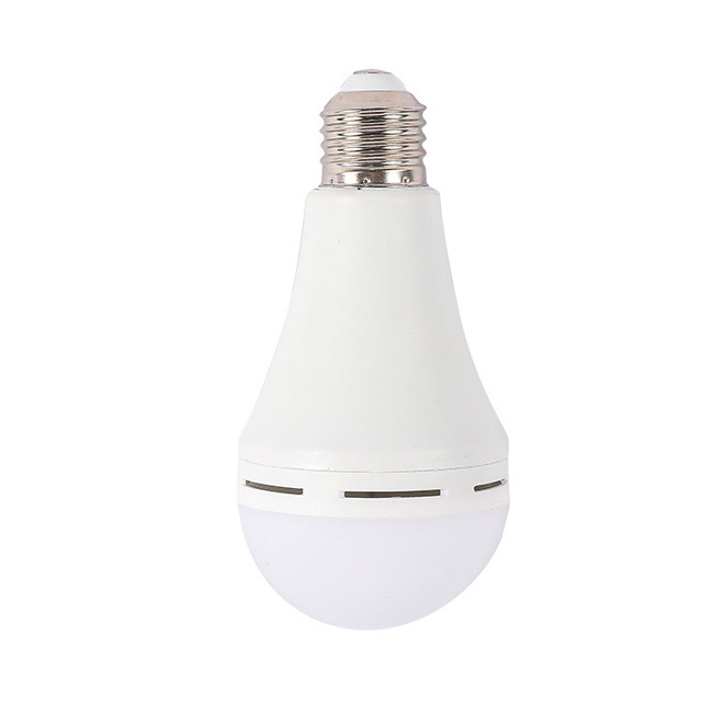 Battery Operated Light Bulbs 9W 12W 15W LED Intelligent Rechargeable Emergency LED Bulbs E27 B22 Lamps