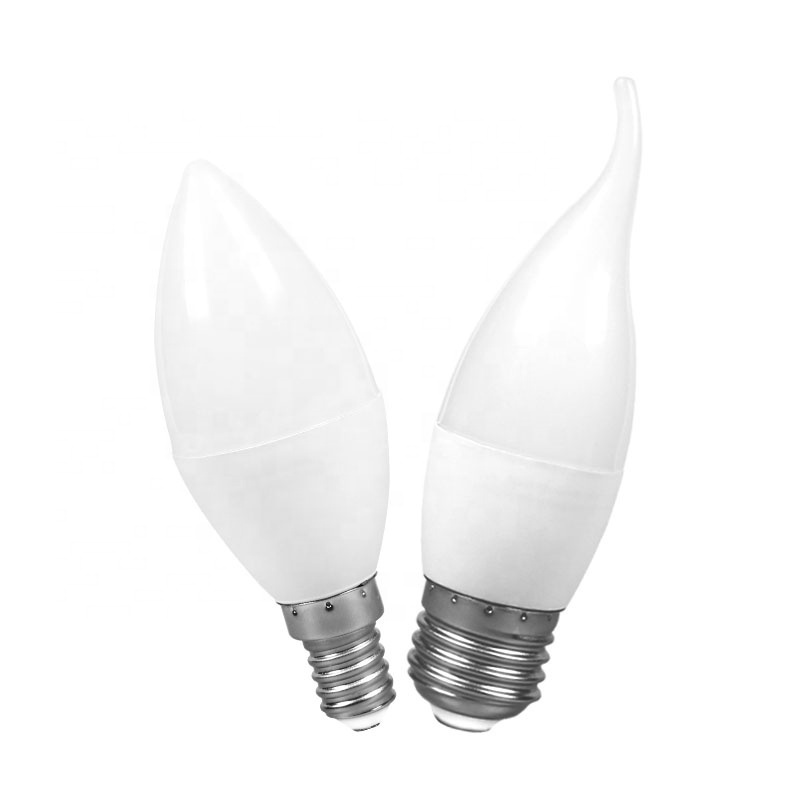 Energy Saving LED Candle Bulb E14 E27 3W Candle Light High Lumen For Chandelier Candelabra LED Bulb