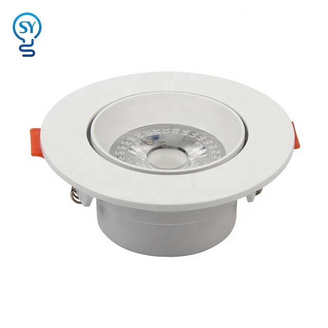 Exterior Outdoor Adjustable Lighting 5W 7W IP54 Round Recessed Surface Wall Mounted Lamp Ceiling Cob Surface Led Downlight