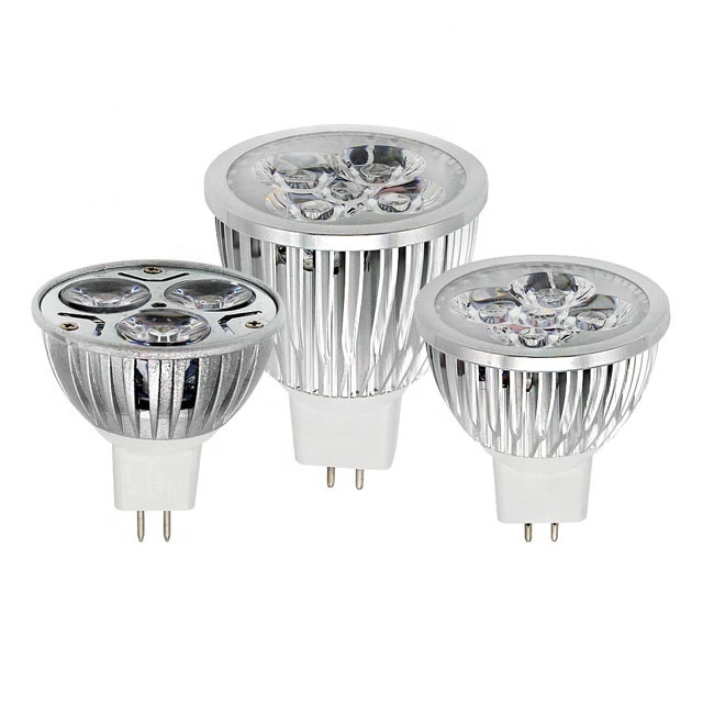 220V OEM GU5.3 Round COB SMD 3W 4W 5W Ceiling MR16 Lamp Dimmable GU10 Pin LED Spot Light Bulb Gu10 Led Rgb Bulb