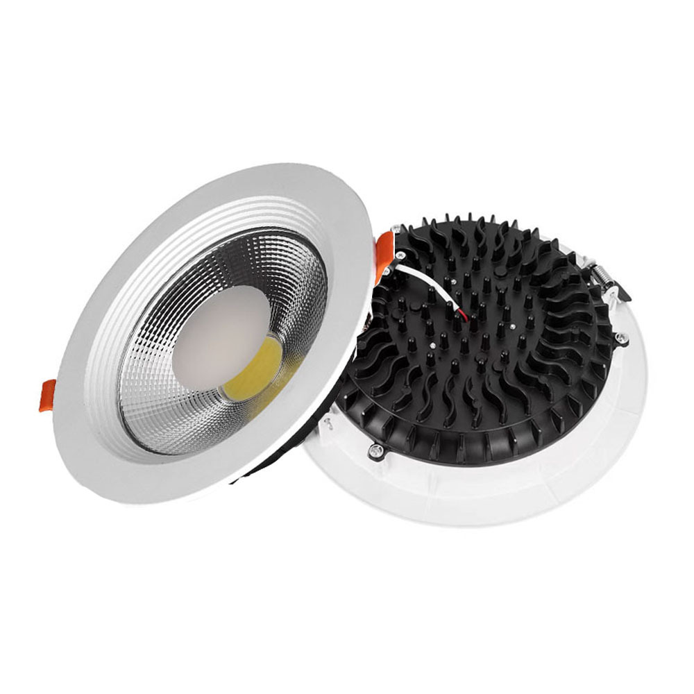 Outdoor Adjustable Lighting 7W 10W 15W 20W 30W Ip54 Round Recessed Surface Mounted Ceiling Cob Led Downlight