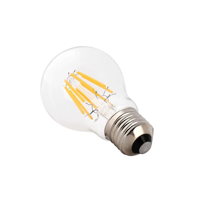 AC 120/220V E12/E14/E17/E26 C35 6W smart bulb Dimmable LED Filament Bulb for Indoor Lighting