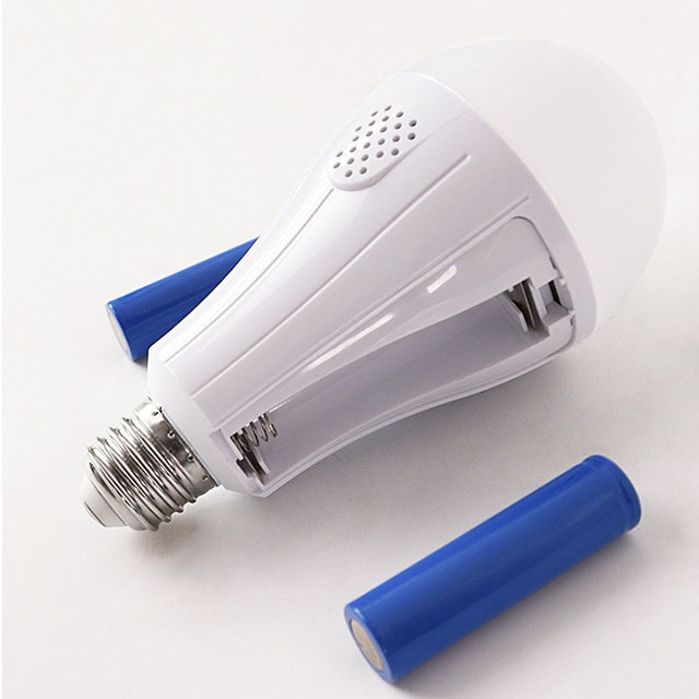 Led emergency lamp can light up in water bulb intelligent charging magic bulb Night market artifact high light bulb