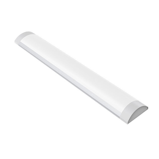 Type T Ballast Bypass T8 LED Tube Light Fluorescent Lamp Replacement Glass 18W 2FT LED Tube with Iron Fixture Set