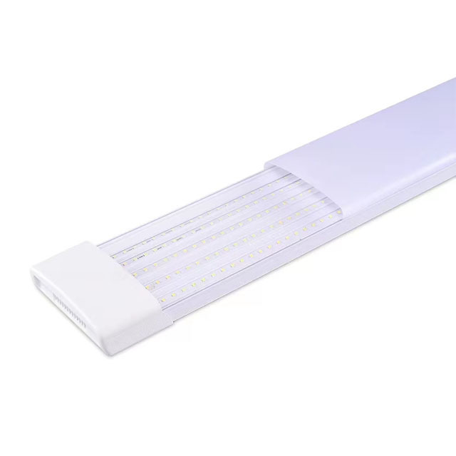 Type T Ballast Bypass T8 LED Tube Light Fluorescent Lamp Replacement Glass 18W 2FT LED Tube with Iron Fixture Set