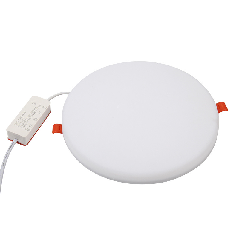 Round Recessed Led Panel Light Commercial Ultra Slim Led Panel Light 9w 18w 24w 36w