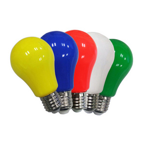 Factory Price Aluminium PC 1W G45 Lightbulb Red Blue Green Cover Multiple Colors LED Bulb Decorative Ambient Lighting