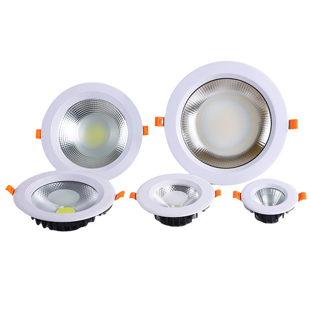 Cheap Price Led Panel Lamp Optional Cct 3000K 4000K 6000K 6W 9W 12W 18W 24W Round Recessed Spot Down Light Led Ceiling Downlight