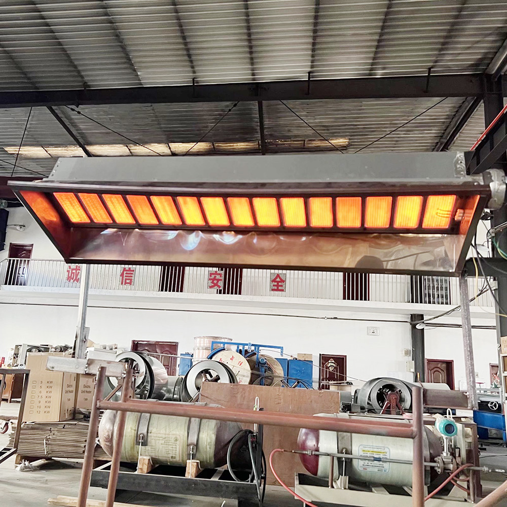 30KW Hot sale low price infrared gas heater for poultry farming Manufacturing Plant