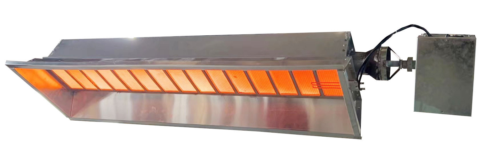 30KW Hot sale low price infrared gas heater for poultry farming Manufacturing Plant