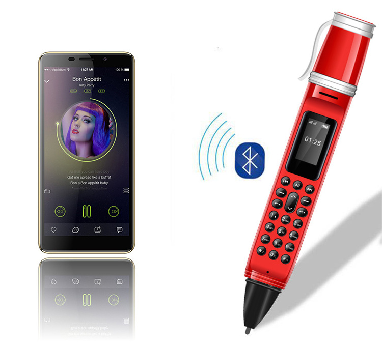 Pen Shape Dialer Mobile Phones with Camera Flashlight 0.96