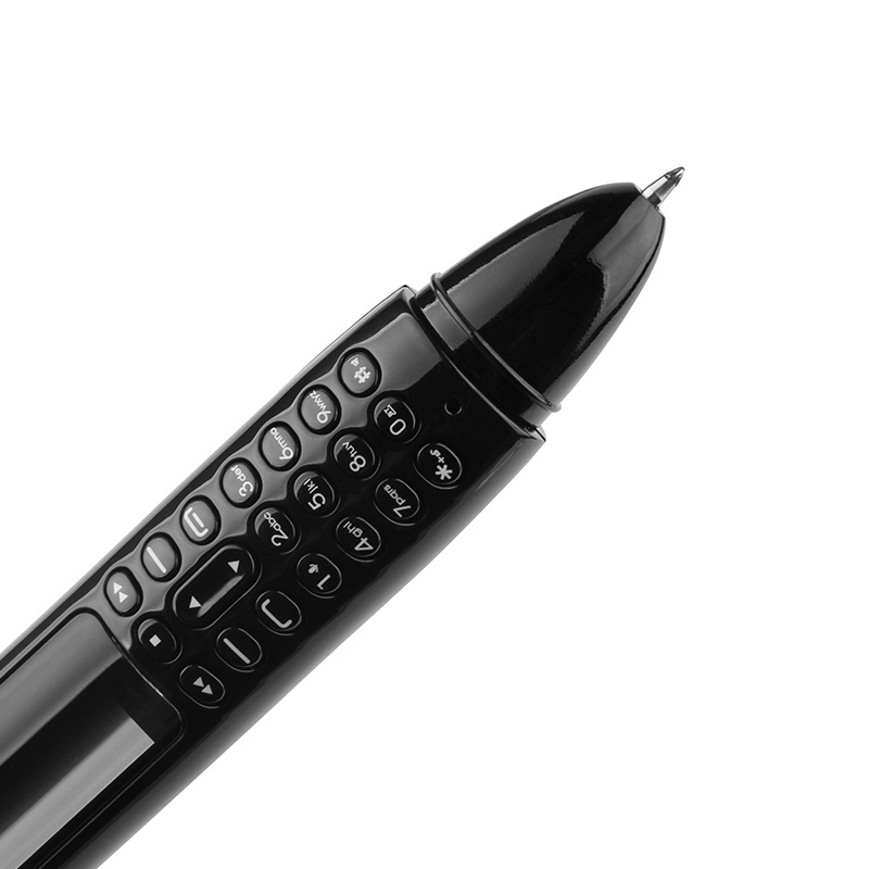 AK007 Pen Shape Dialer Mobile Phones with Camera Flashlight Tiny Screen GSM Dual SIM with Recording Mini Pen Cellphone