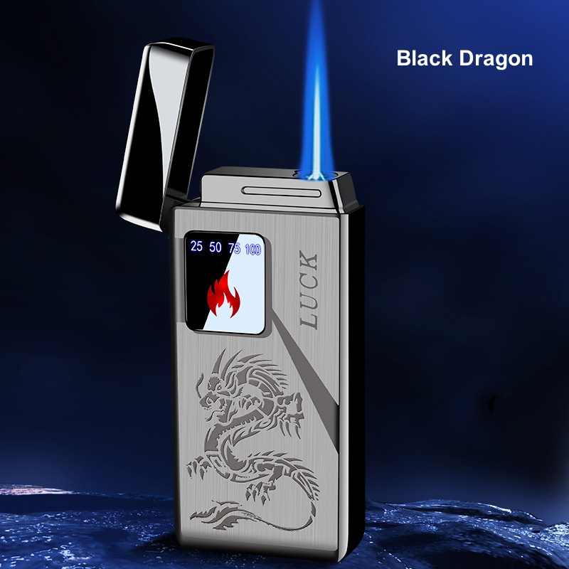 Custom Logo Fingerprint Touch Sensitive  FREE SAMPLE smoking Cigarette  torch Lighter for Wholesale cigar Lighter