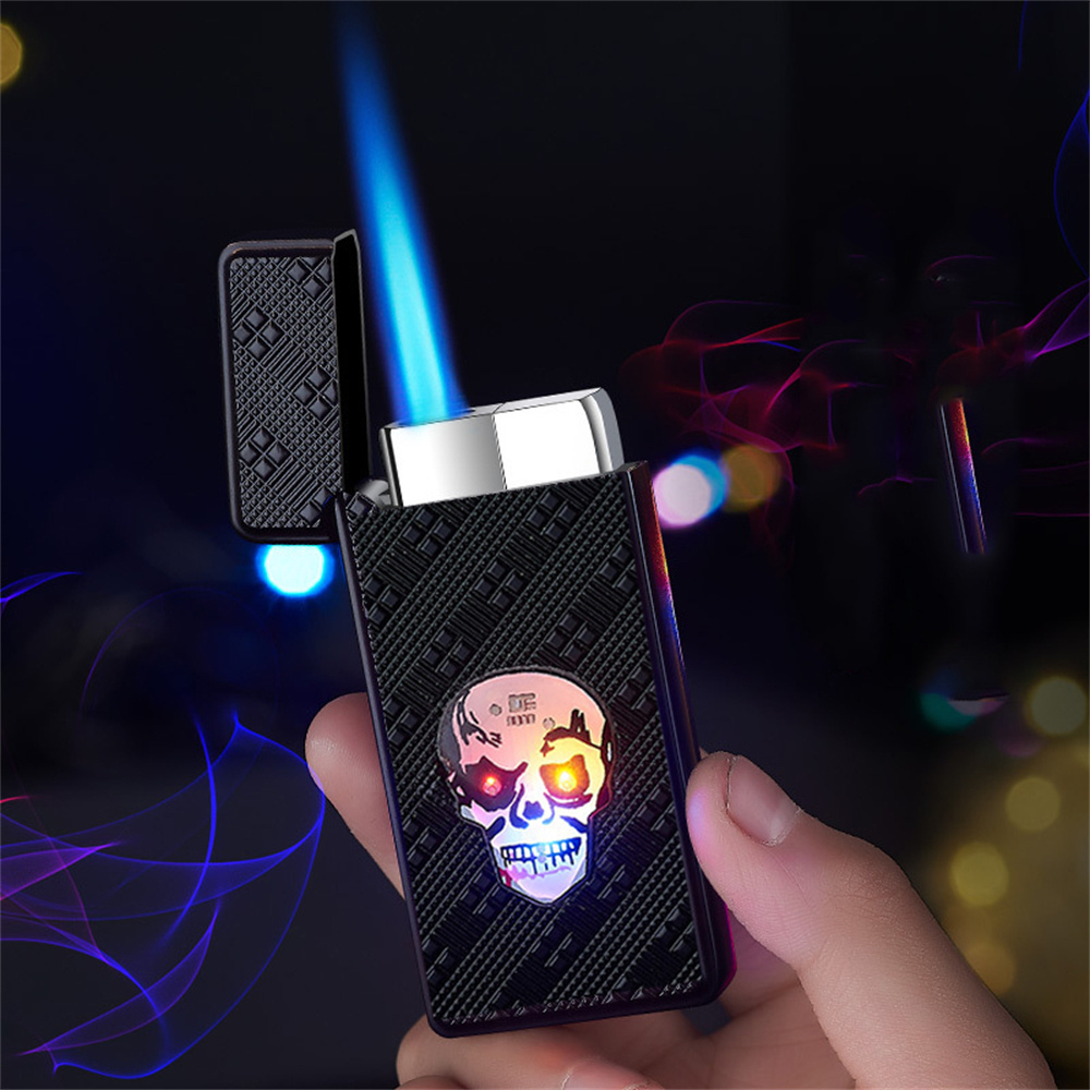 New Design New Jet Torch Lighters windproof Butane Gas Torc Flame Lighters Promotional Gift metal retro refillable lighter