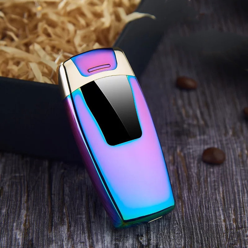 Top Ranked Electric Rechargeable encendedor USB Dual Arc Cigarette Lighter Windproof Flameless Electronic Plasma Lighter