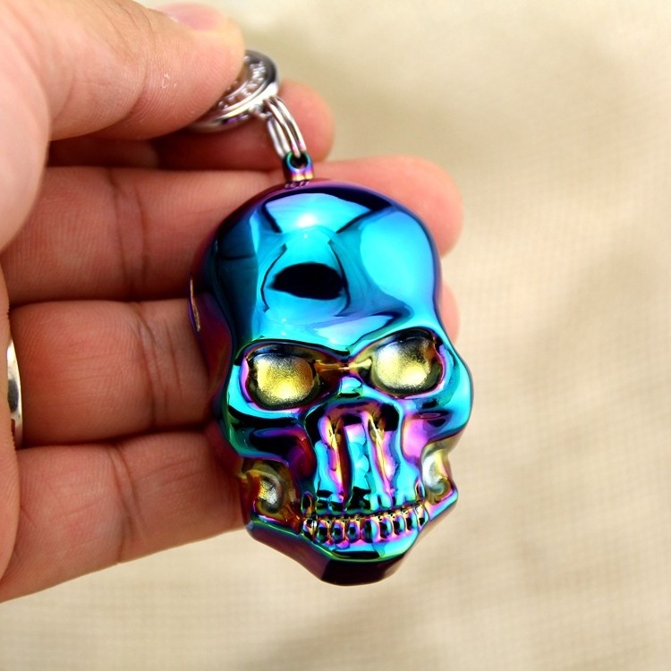 Skeleton usb Coil Lighters Novelty Smoking Cigar Lighters Windproof Lighter