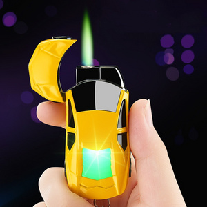 Car gas Torch lighter personality windproof lighter creative hot selling refillable lighters