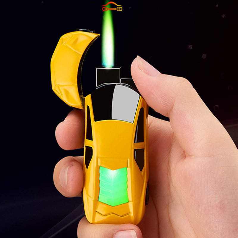 Car gas Torch lighter personality windproof lighter creative hot selling refillable lighters