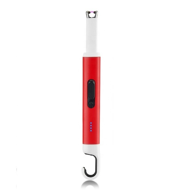 Electric Arc Lighter Rechargeable USB Lighter Flameless Grill Lighter Long for Candle BBQ Camping Cooking