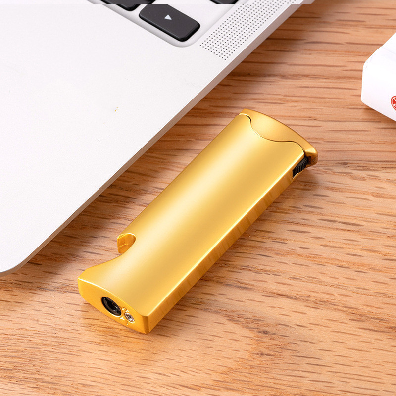 Design Novelty Butane Lighter Cigarette Wind Proof Cigar Torch Jet Lighter Encendedor, Thin Torch Lighter with Bottle Opener