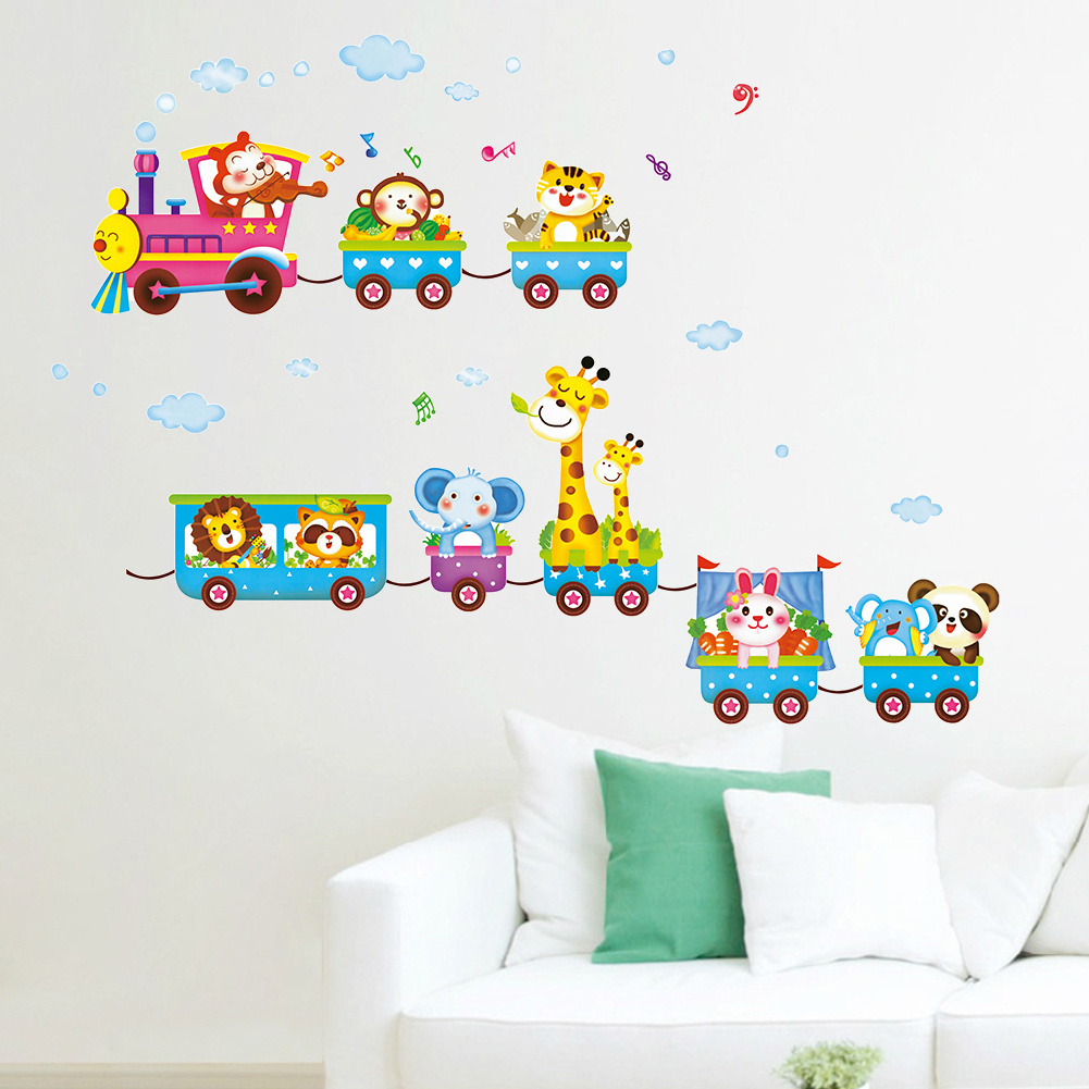 3D Cars Wall Stickers for Kids' Rooms Peel-And-Stick Wall Decals for Boys' Bedrooms Nurseries Classrooms Art-Themed Decorations