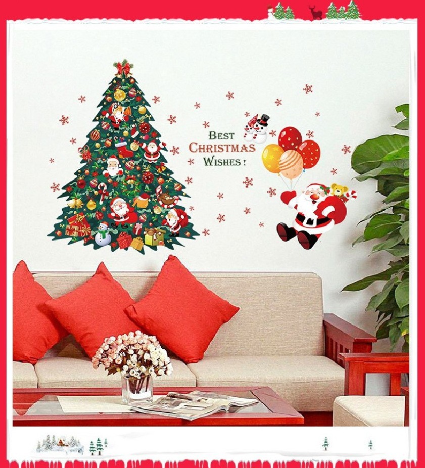 DIY Peel and Stick Christmas Tree Wall Decals 3D Wood Wall Stickers for Xmas Home Office & Nursery Decor Christmas Tree Art